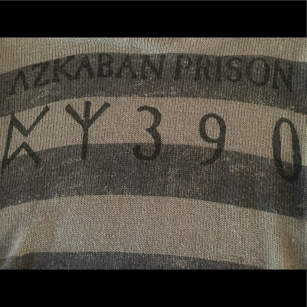 HARRY POTTER Azkaban Prison Sweater Mens XL